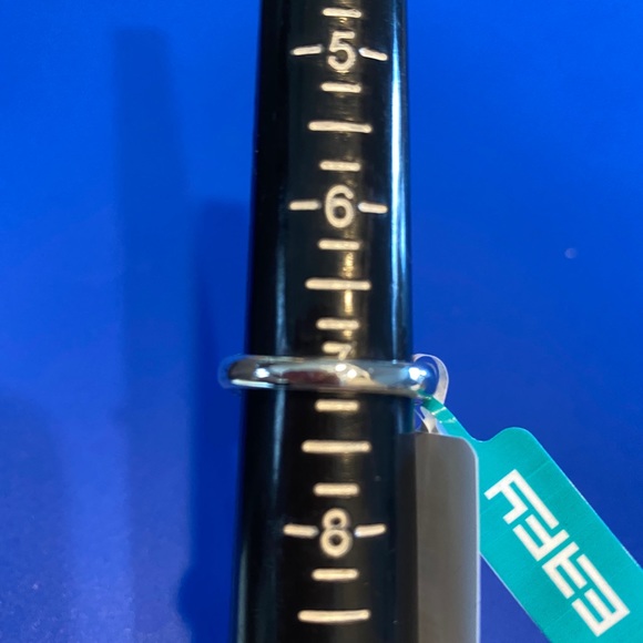 Stunning Effy blue topaz, silver and 18kt gold ring - Picture 6 of 9